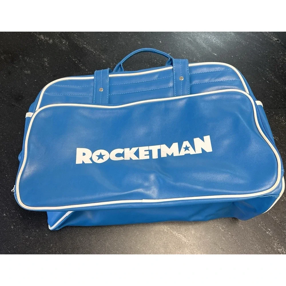 Rocketman Promotional Retro Duffle Bag Elton‎ John Collectible